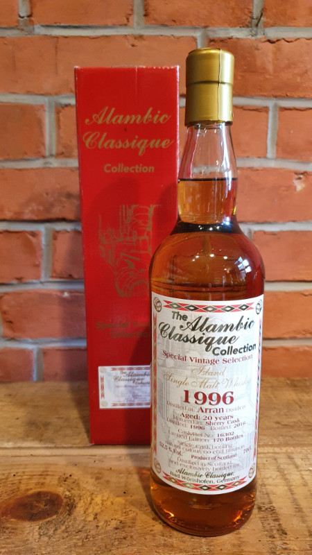 Alambic Classique Arran Special Vintage Selection Island Single Malt Whisky 1996