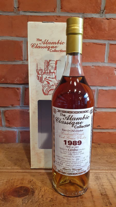 Alambic Classique Collection Lowland Single Cask Grain Whisky 1989
