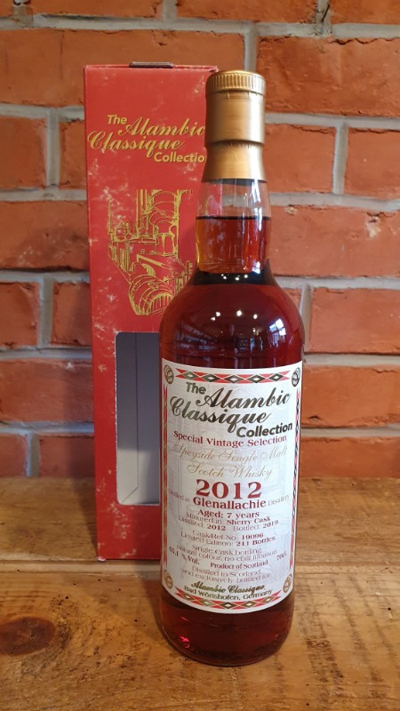 Alambic Classique Collection Glenallachie Speyside Single Malt Scotch Whisky 2012
