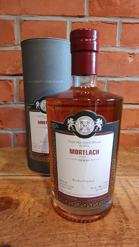 Single Malt Scotch Whisky MORTLACH Bourbon Hogshead 1997